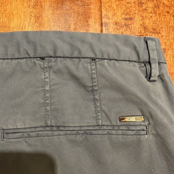 Hugo Boss Slim Fit Short Size 34R Stretch Grey - Picture 8 of 12
